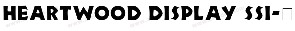 Heartwood Display SSi字体转换